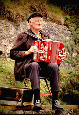 Un m&uacute;sico irland&eacute;s