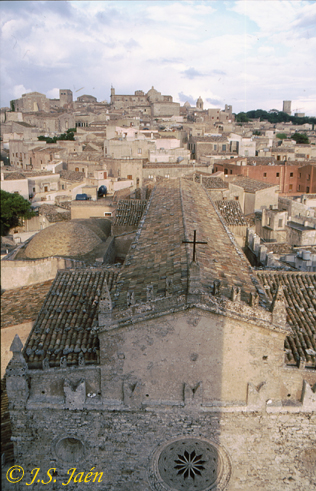 Erice desde la torre de la iglesia